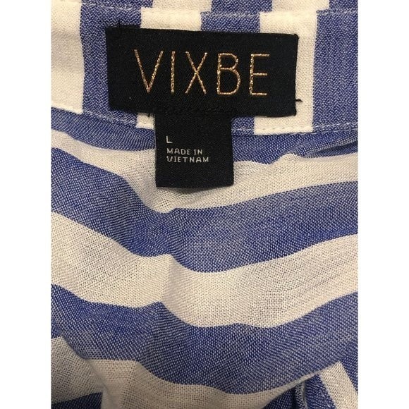 Vixbe Tie Front Top One Pocket Size Large - Picture 5 of 5